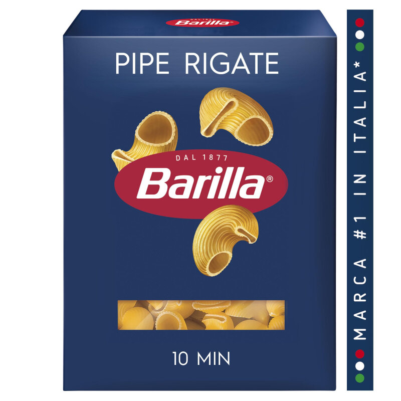 Макароны Barilla Pipe Rigate n.91 450г Барилла Рус - фото №16