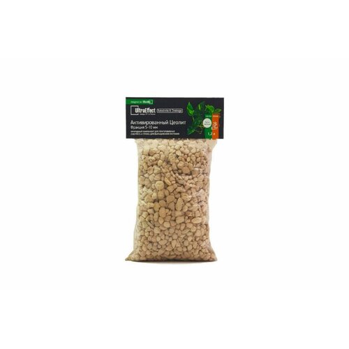 Субстрат & Дренаж EffectBio Ultra Effect EcoLine Активированный цеолит 5-10 мм, 1.2 л 4603735996905