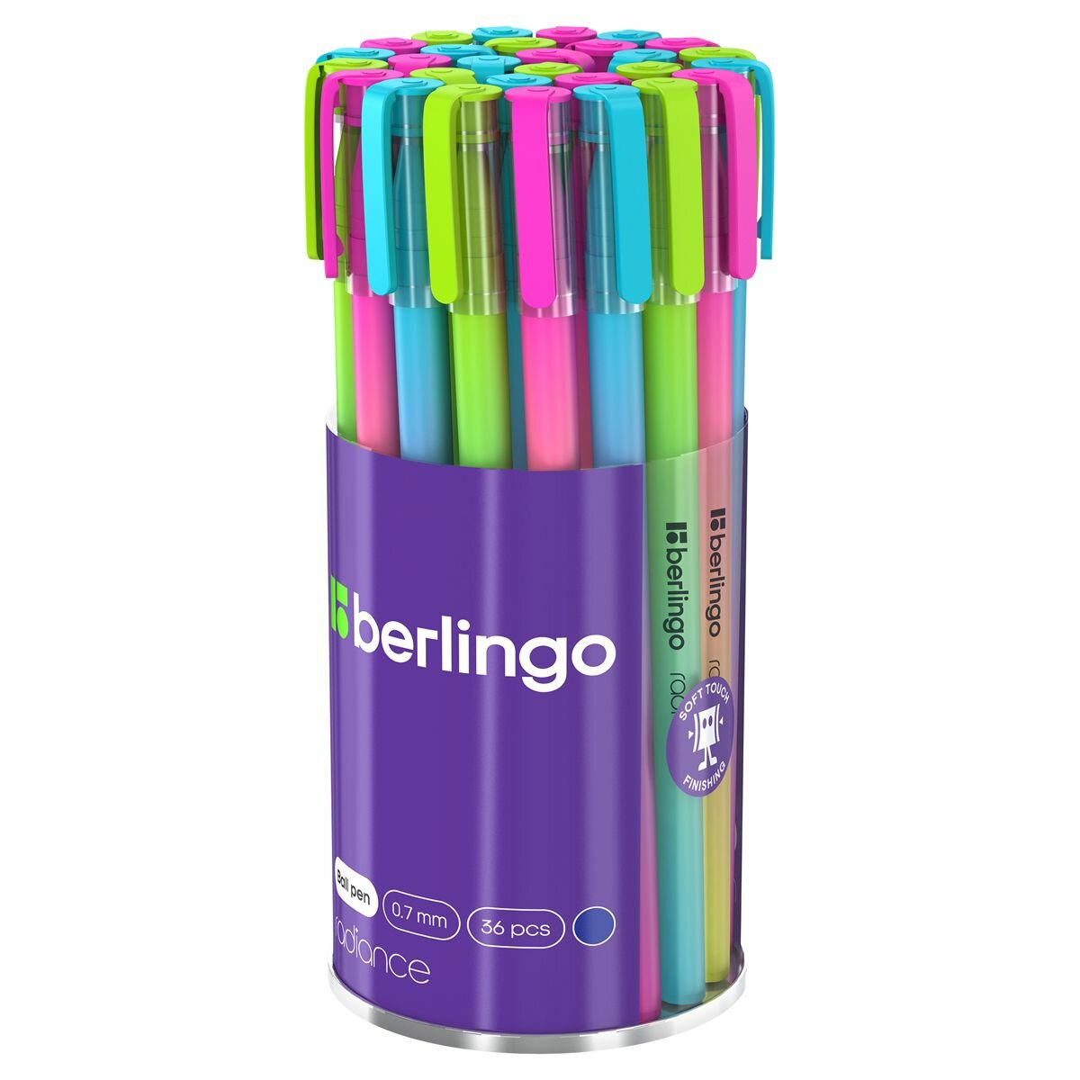 Набор из 36 шт. - Ручка шариковая Berlingo "Radiance" синяя, 0,7 мм