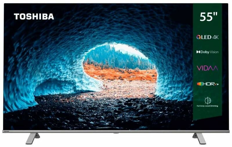 TOSHIBA QLED Телевизор Toshiba 55C450KE Гарантия производителя