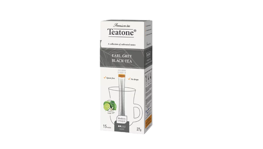 Чай чёрный Teatone с ароматом Бергамота, 15×