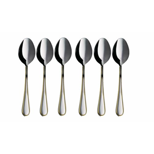 Ложка стол Рапсодия 6 шт желтая 20 см 1615₽