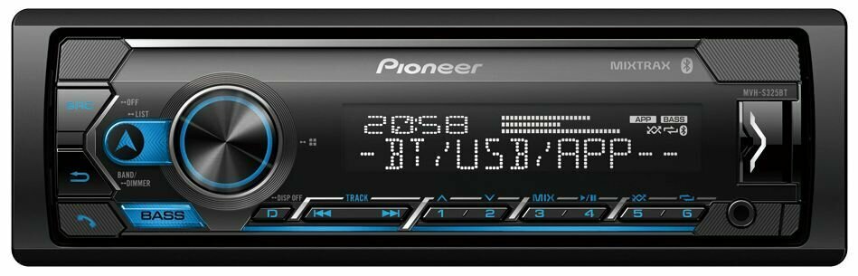 Автомобильный цифровой медиа-ресивер PIONEER MVH-S325BT