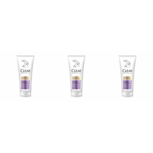 СLEAR DERMA THERAPY Маска-кондиционер Комфорт и увлажнение 200мл, 3 шт