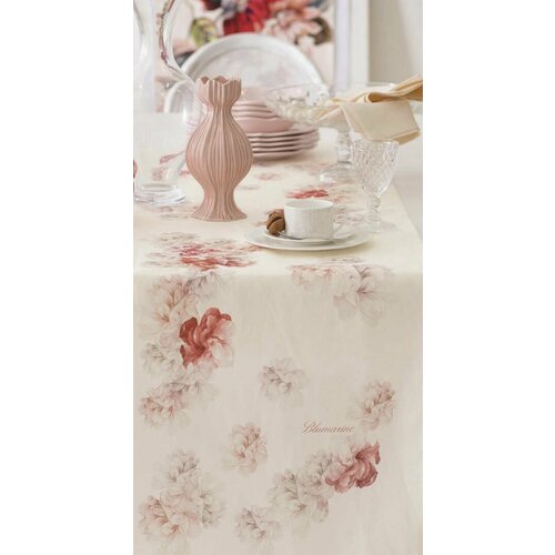 Скатерть льняная Blumarine home collection Annabella