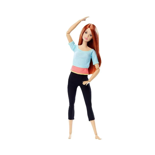 Кукла Барби Безграничные движения голубой топ Barbie DPP74 barbie silkstone 4450₽