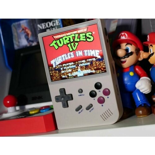 Портативная игровая консоль Anbernic rg35xx grey, поддержка игр до PS1