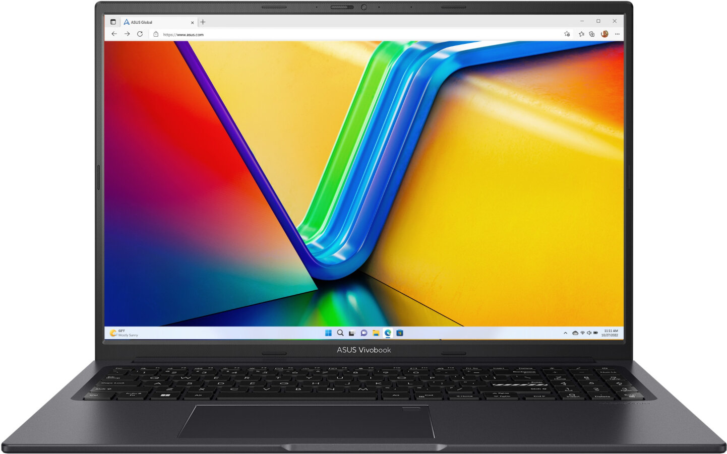 Ноутбук ASUS 90NB11A1-M00470 Ryzen 5 7530U/8GB/512GB SSD/Radeon graphics/16" WUXGA IPS/DOS/indie black - фото №1