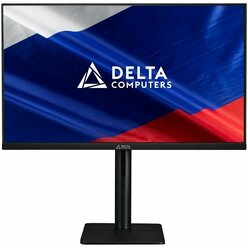 Монитор «сова» ОМ.238I (23.8"/FHD-75Hz/IPS/178/5ms/250 cdm2/HDMI+VGA+DP/Регулируемая по высоте подставка/1хHDMI кабель Delta Computers OM238I.FHD.AS.01.P2