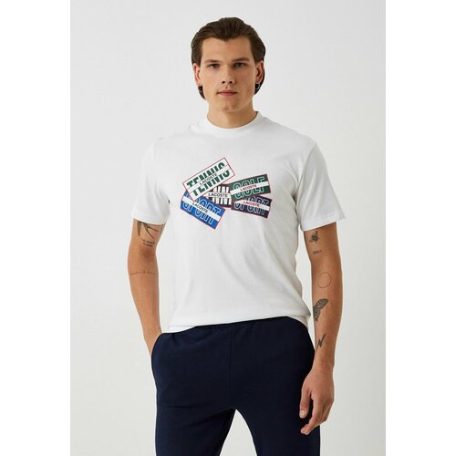 Футболка LACOSTE, размер T7, белый