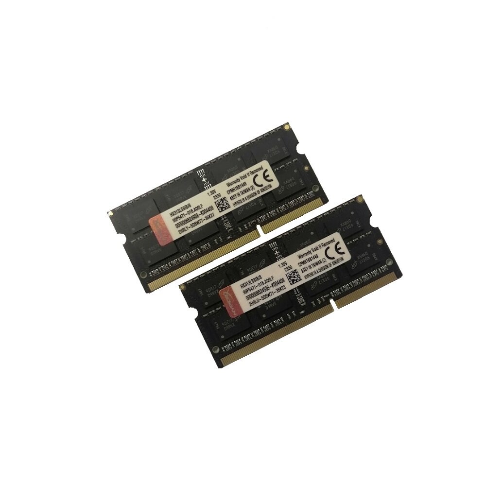 ОЗУ So-Dimm 16Gb PC3L-10600, DDR3L-1333, KingSton НХ313LS8IВ/8 99Р5471-016. A00LF (Kit 2x8Gb)