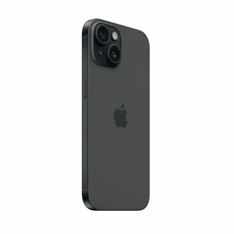 Смартфон Apple iPhone 15 256 ГБ, Dual: nano SIM + eSIM, черный — фото 1