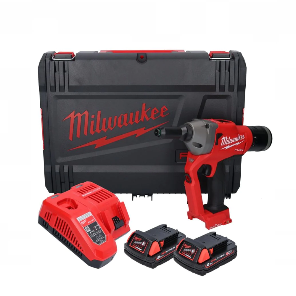 Аккумуляторный заклепочник Milwaukee M18 ONEFPRT-202X 4933478602