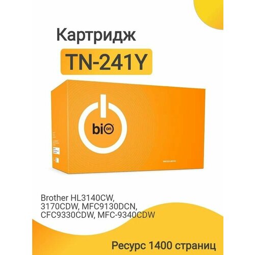 Bion BCR-TN-241Y Картридж картридж bion tn 216m magenta bcr tn 216m