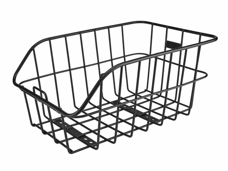 Корзина для велосипеда Electra Alloy Wire Black задняя на багажник алюминий