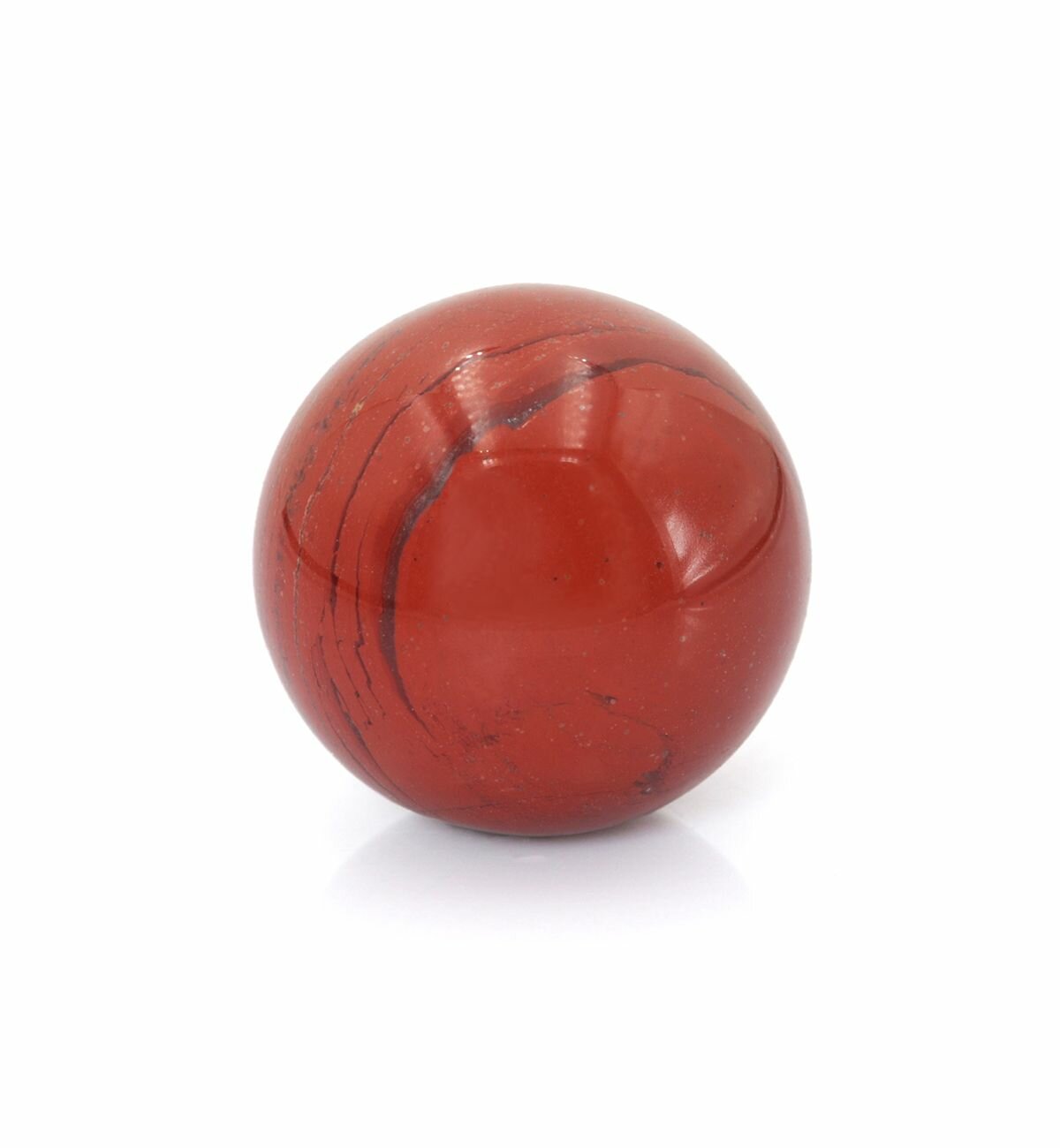 Натуральный камень (минерал) Красная Яшма, шар (2,8-3,0 см)