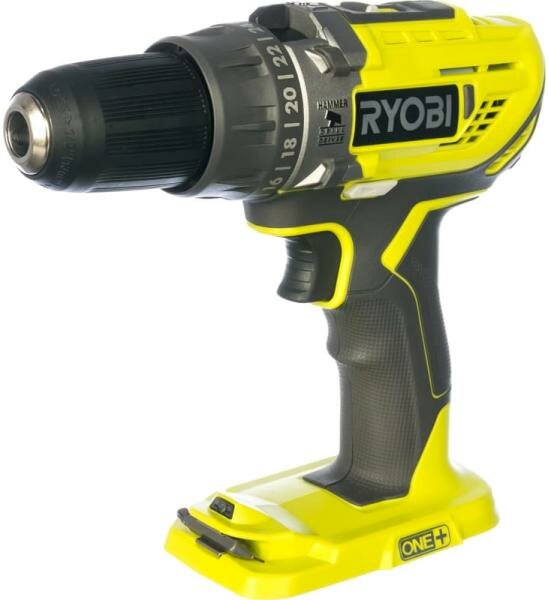 Дрель-шуруповёрт Ryobi R18PD3-0 без аккумулятора в комплекте 5133002888