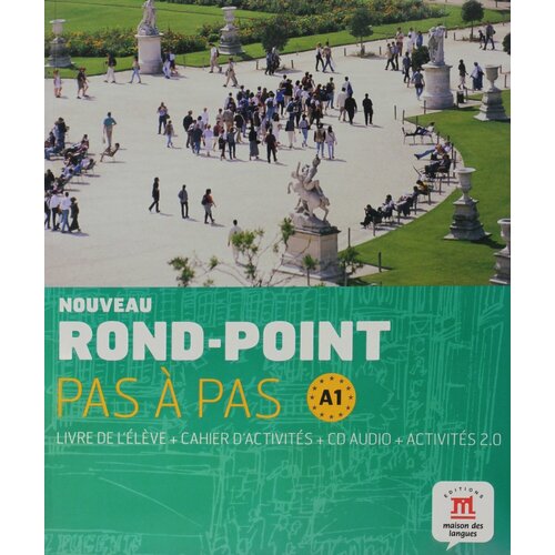 Nouveau Rondpoint pas a pas A1 Livre+Cahier+CD