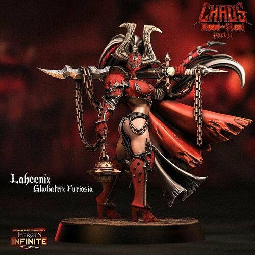 Миниатюра Chaos Khorne Lord Laheenix v1