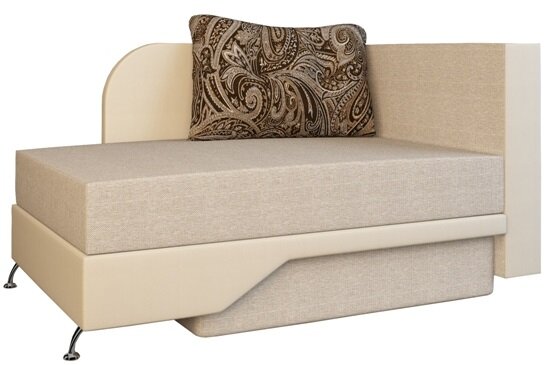 фото Диван-кушетка Весна правый велюр 70см