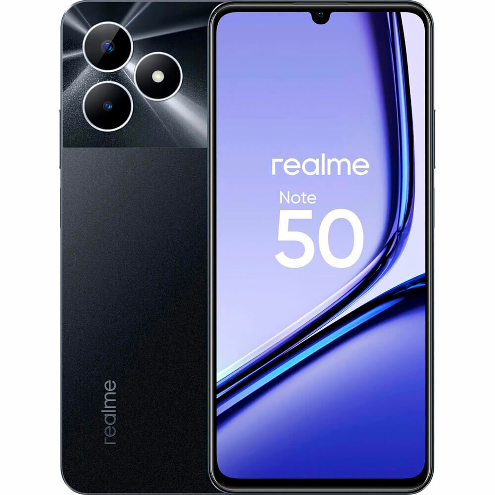 Смартфон Realme Note 50 64 ГБ черный