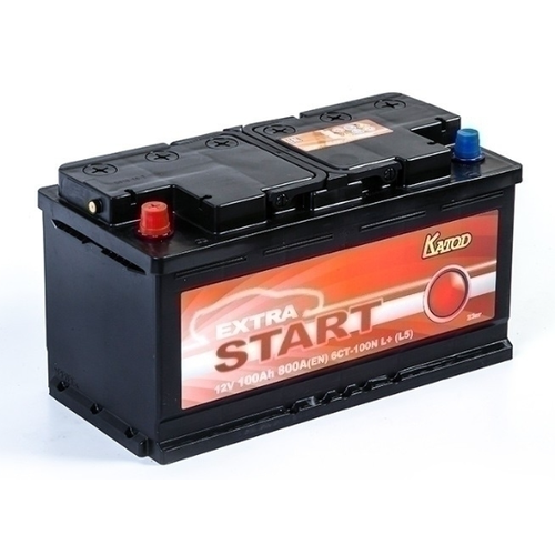 Аккумулятор автомобильный EXTRA START 6СТ-100N L+ 100Аh 800A ПП (353x175x190) L5 353x175x190