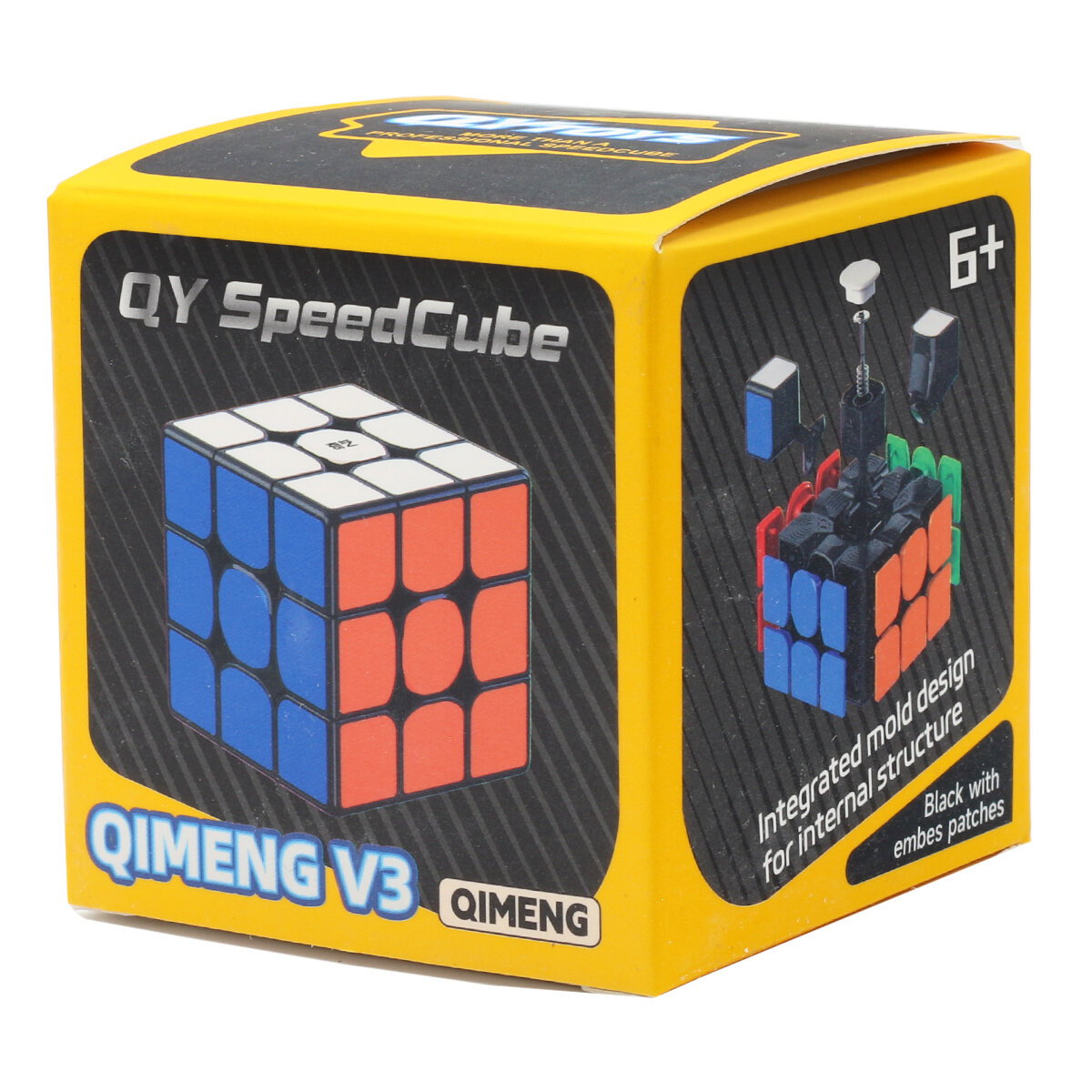 Кубик Рубика с вставками QiYi MoFangGe 3x3x3 QiMeng v3