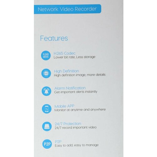 Видеорегистратор NVR сетевой Dahua EZ-NVR1B04HS-4PH 10690₽