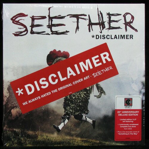 Виниловая пластинка Craft Seether – Disclaimer (3LP)