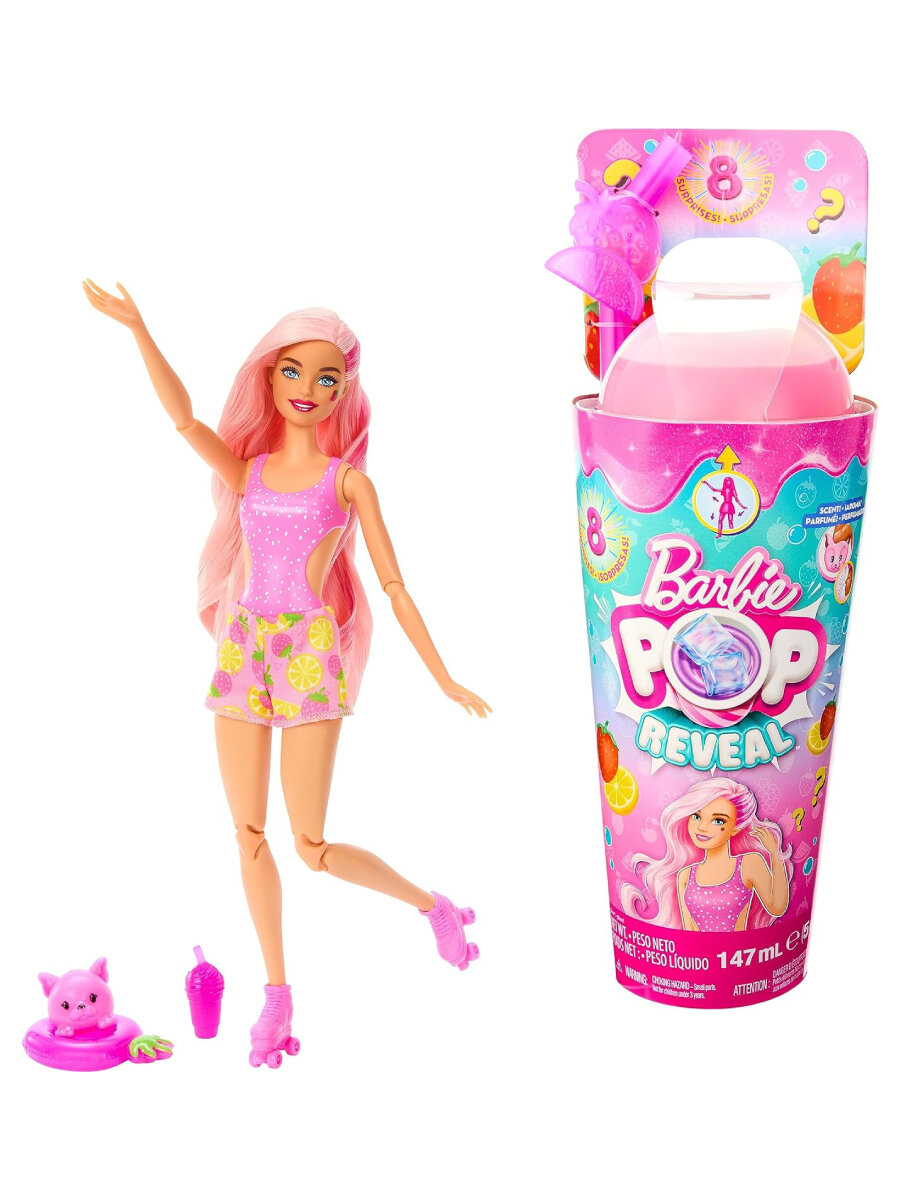 Кукла Barbie Pop Reveal Сочные фрукты HNW41