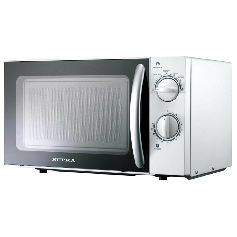 фото Микроволновая печь Supra 20MW04, 20л, 700 Вт, механическая, белая