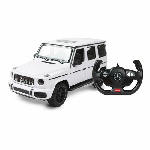 Машина Rastar РУ 1:14 Mercedes-Benz G63 Белая 95700 легковой автомобиль rastar mercedes benz g63 95700 1 14 41 см красная