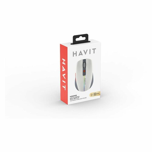 Мышь беспроводная Havit MS65WB White