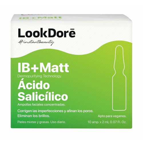 LookDore Ib Matt Ampoule Салициловая кислота против несовершенств