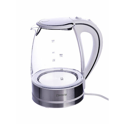 Чайник электрический Zimber стеклянный 17 л 2200 ВТ 351600₽