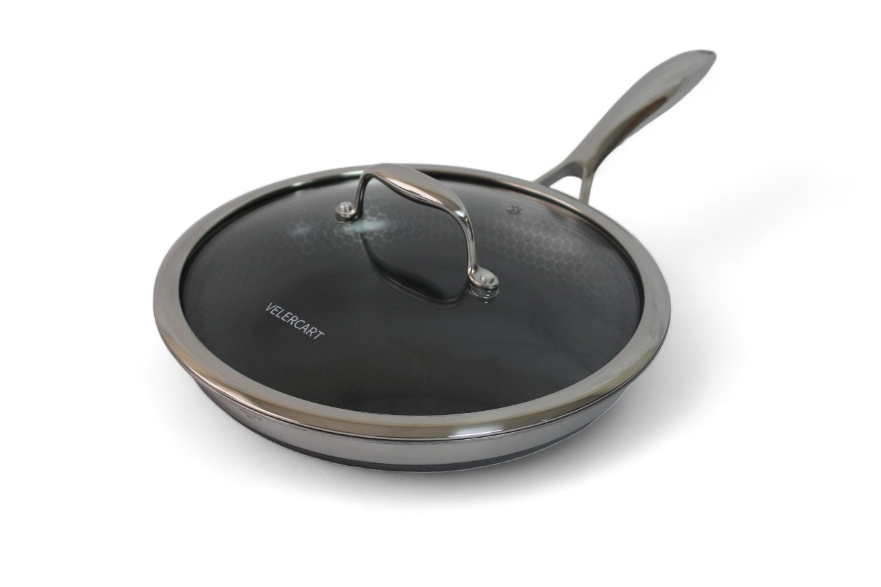 фото Сковорода Velercart T-Type с крышкой 20см