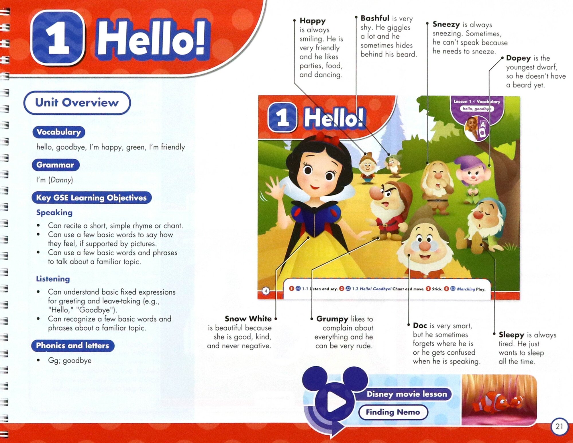 My Disney Stars and Friends. Level 1. Teacher's Book and eBook with Digital Resources - фото №8