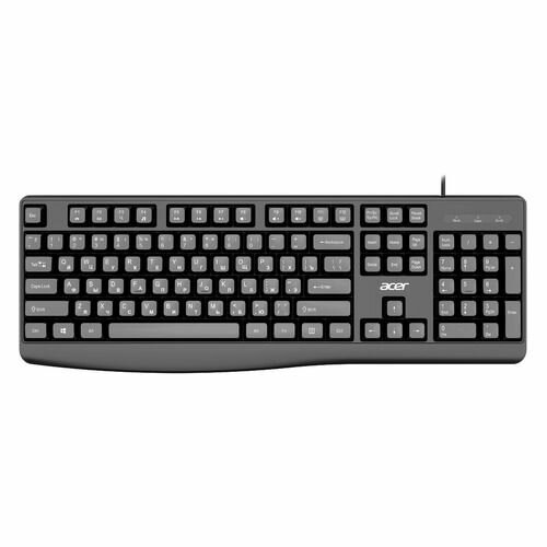 Клавиатура Acer OKW301 USB черный [zl. kbdcc.01a]