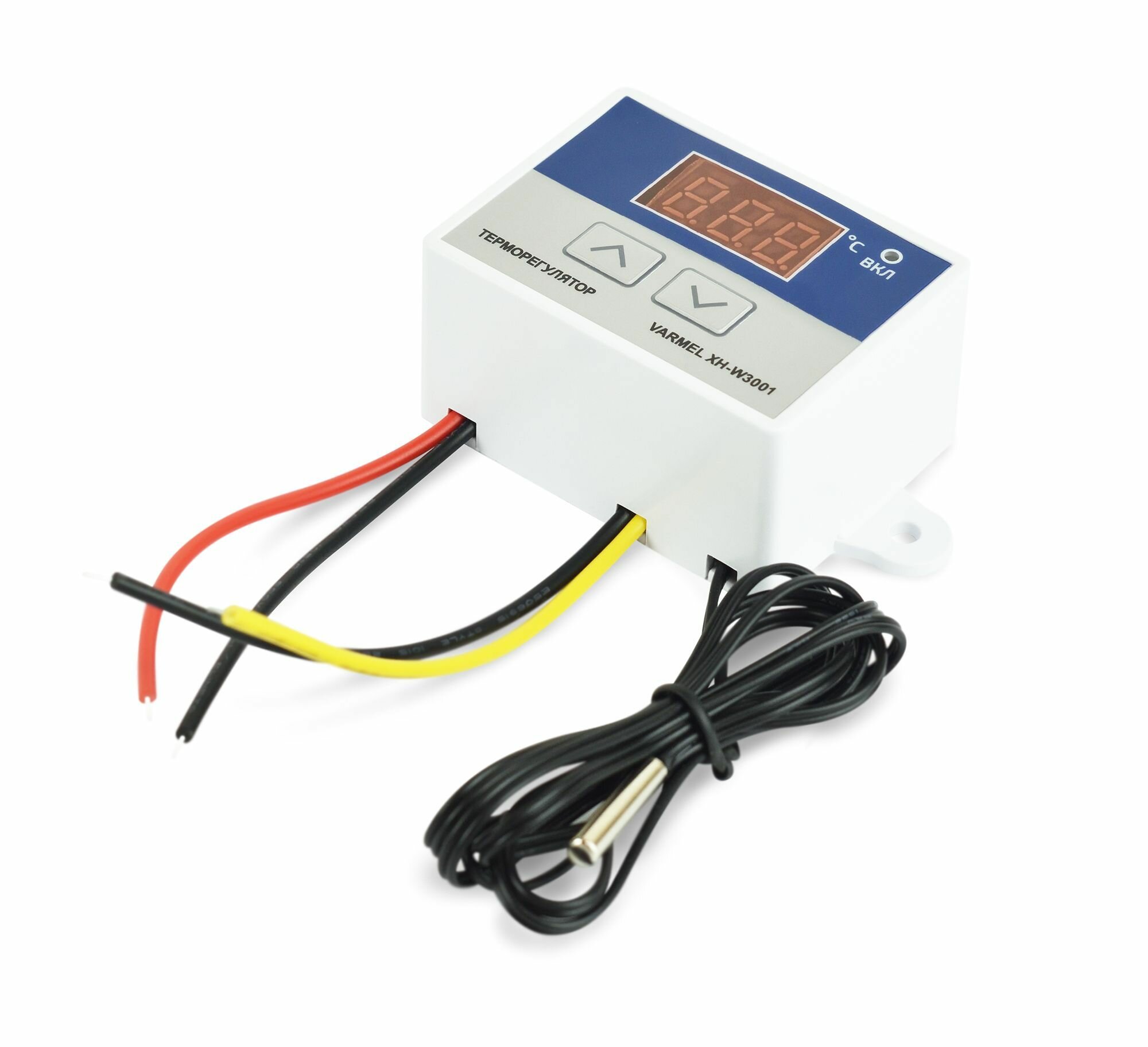 Терморегулятор/термостат XH-W3001/для обогревателя/инкубатора/теплого пола до 1500Вт