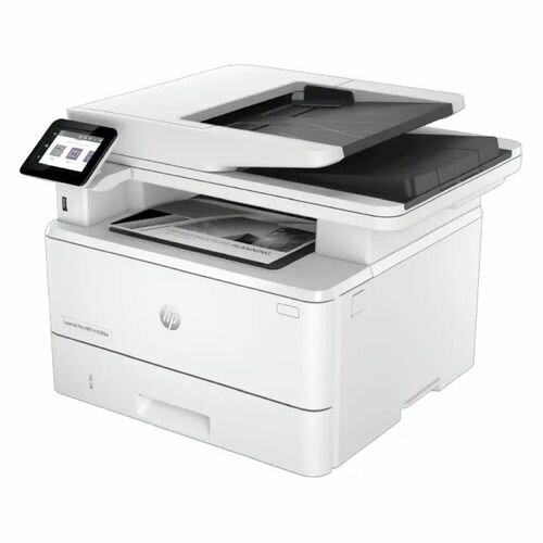 МФУ лазерный HP LaserJet Pro 4103fdw черно-белая печать, A4, цвет белый [2z629a]