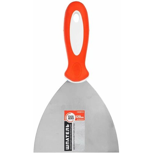 Шпатель PQtools малярный стальной двухкомпонентная ручка 120мм 1203012 249₽