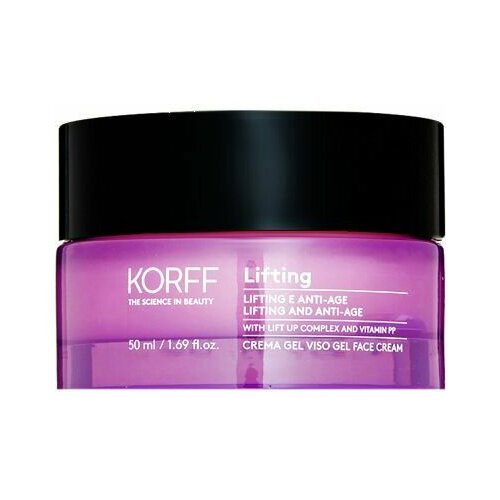 Гель-крем с лифтинг-эффектом для упругости кожи лица KORFF Lifting 40-76 GEL FACE CREAM гель крем с лифтинг эффектом для упругости кожи лица korff lifting 40 76 gel face cream 50 мл