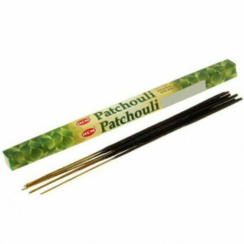 Hem Incense Sticks PATCHOULI (Благовония пачули, Хем), уп. 8 палочек. благовония hem masala incense sticks patchouli пачули 8 палочек
