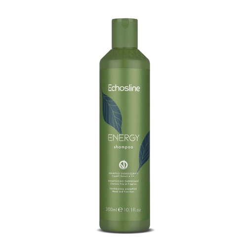 Энергетический шампунь Echos Line ENERGY SHAMPOO CLEANSING ACTION & SCALP PURIFICATION, 300 мл lerato cosmetic deep cleansing scalp cream scalp peeling scalp exfoliating and pore cleansing mask 300 ml