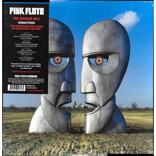 Виниловая пластинка Pink Floyd. The Division Bell (2LP, Remastered, Gatefold, 180 Gram) pink floyd the division bell digisleeve remastered cd