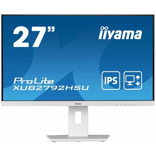 монитор iiyama 27 xub2792hsu b1 Монитор Iiyama ProLite XUB2792HSU-W5 27, белый