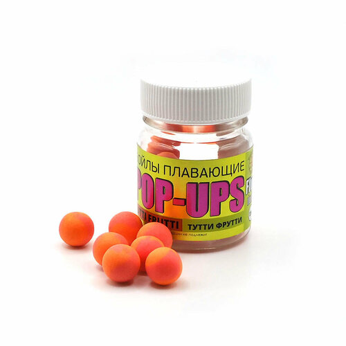 бойлы pop ups trubchevskii fluo 12мм мёд Бойлы Pop-Ups Trubchevskii Fluo 12мм ТуттиФрутти