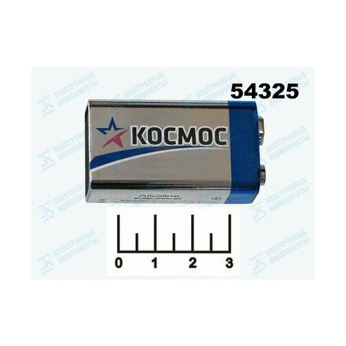 Батарейка 6F22-9V Космос Alkaline 6LR61