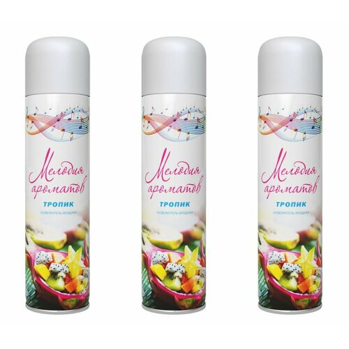 Мелодия ароматов Освежитель воздуха Тропик, 285 мл, 3 шт