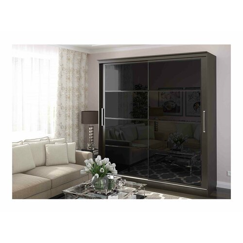 Шкаф-купе 2.0 м Танго Лакобель, венге